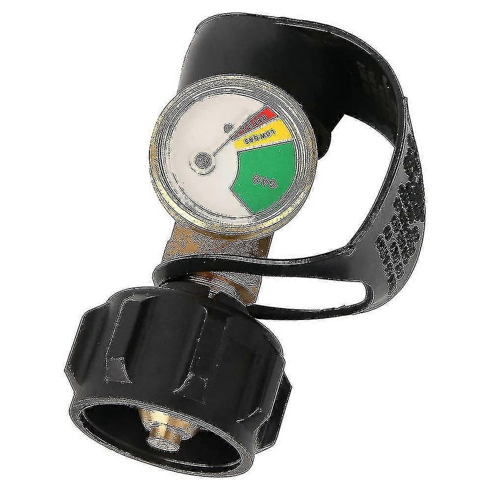 Propane Tank Gauge Level Indicator, Leak Detector, Gas Pressure Meter For Rv Camper,with Type 1 Con