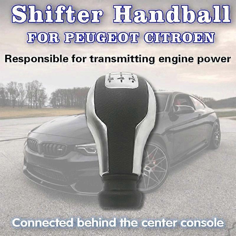 96784285ZD Manual Shift Knob Gear Shift Lever Handball for 307 408 C3-XR C4L C2