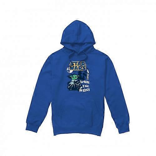 Star Wars Mens Swipe Grogu Hoodie
