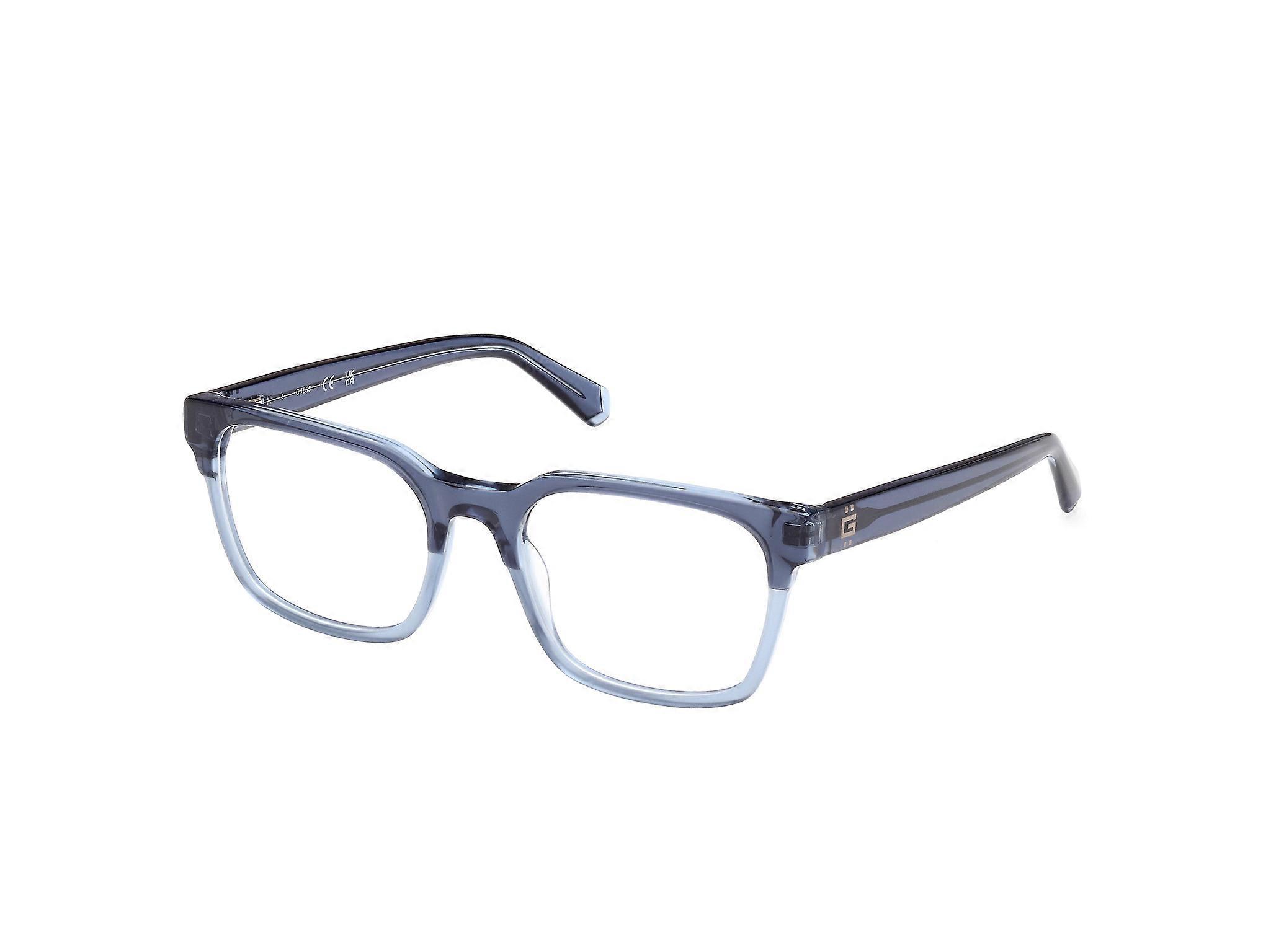 Eyewear Frames Guess GU50094 092 shiny blue 53/19/145 MAN