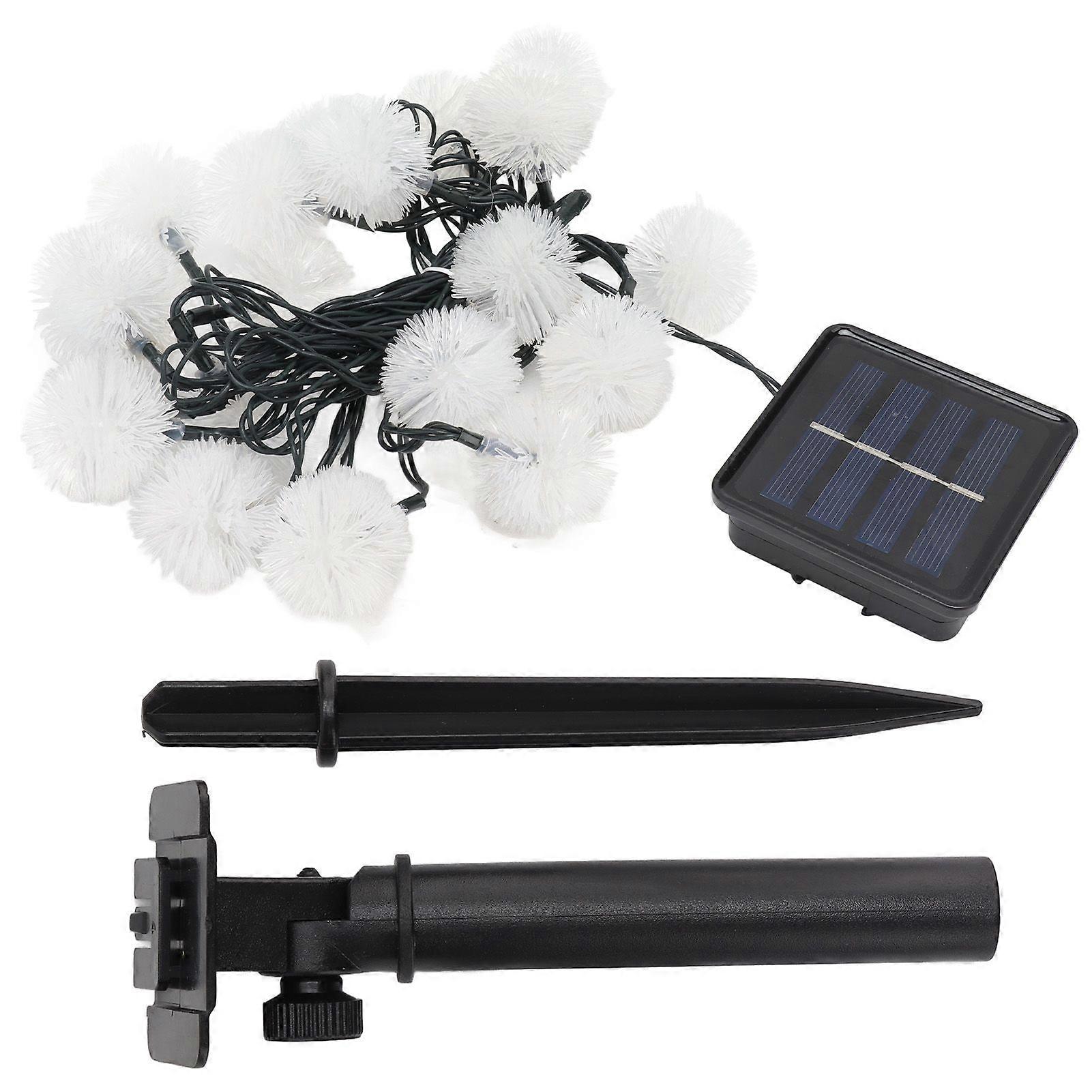 Solar String Light Dandelion String LED Light Colorful for Outdoor Garden Balcony Decorations