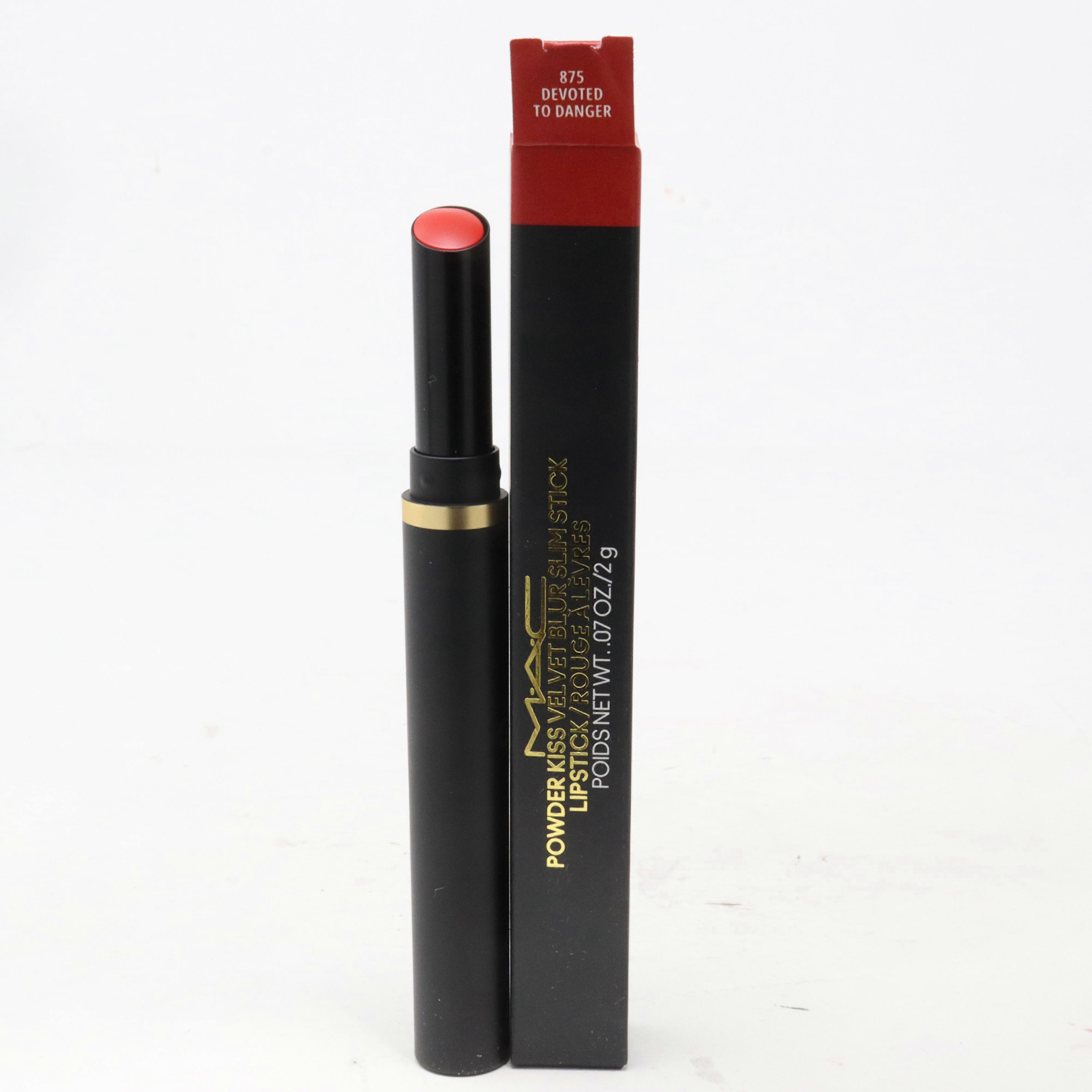 Mac Powder Kiss Velvet Blur Slim Stick 0.07oz/2g New With Box