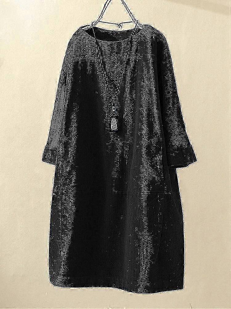 نسائي خمر سروال قصير فستان قصير كم طويل انقسام مشترك فساتين مصغرة-جيد