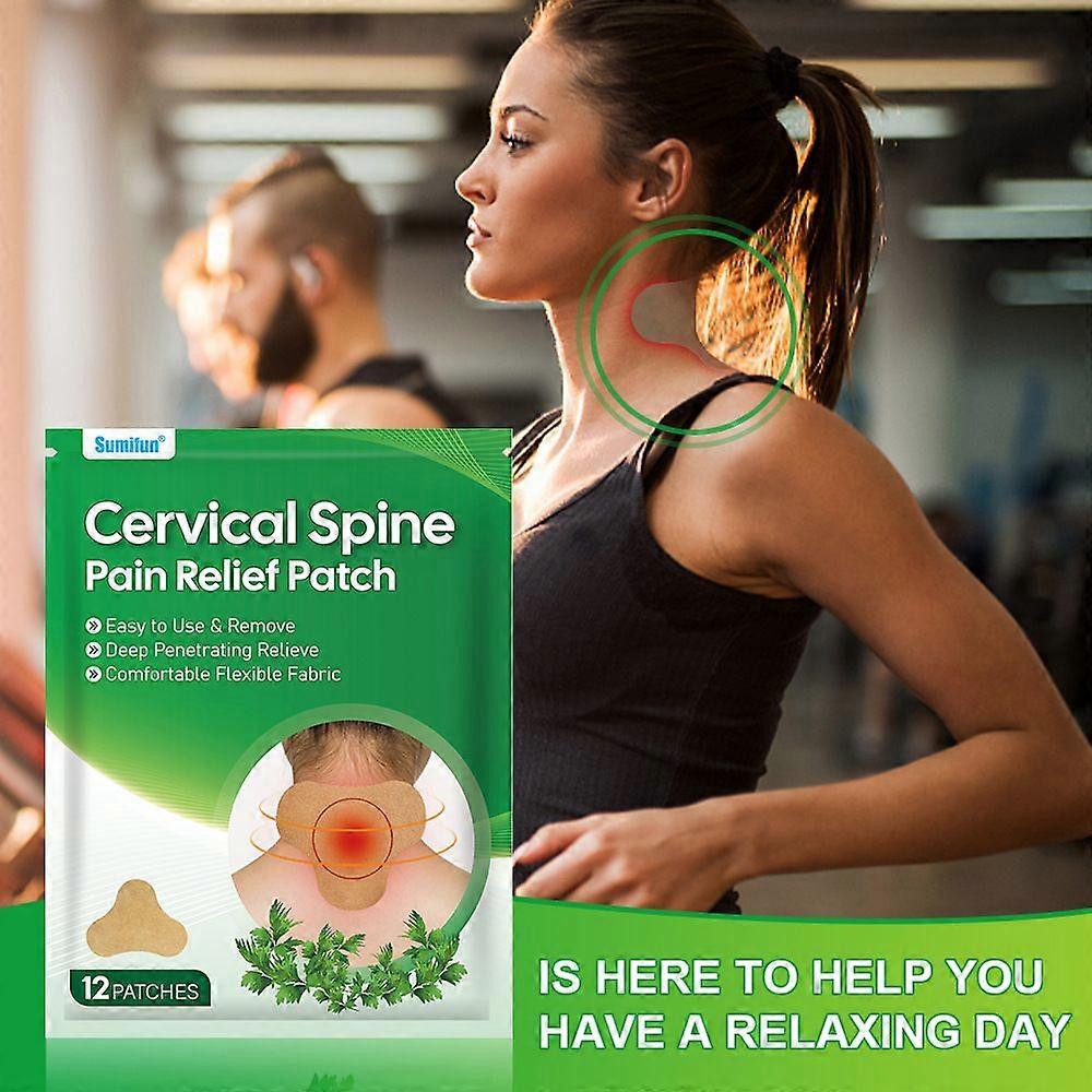 Shoulder & Neck Patch, Heat Patches for Shoulder & Neck, Warming Herbal Plaster Maximum Strength Heat Patches