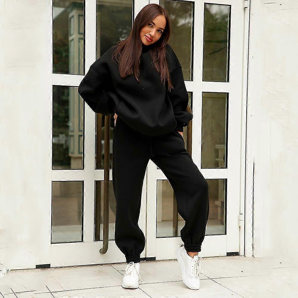 مجموعات رياضية السيدات 2 قطعة بلوزات البلوز هوديي والسراويل الرياضية الركض الدعاوى ملابس