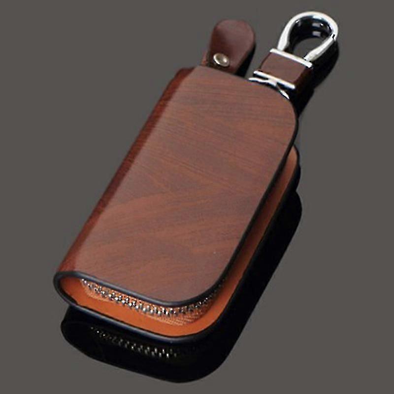 Cuir Ford Keyfob Keychain Key Case Wallet Bag Télécommande Case Cover Coin Holder Zipper Bag