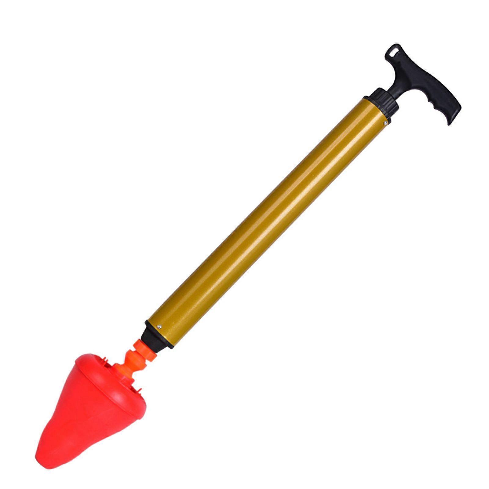 Toilet Unclogger Plunger High-Pressure Sprayer Technology Reusable Unblock Toilet Bathtub Shower Drain Clog Unclogging Tool
