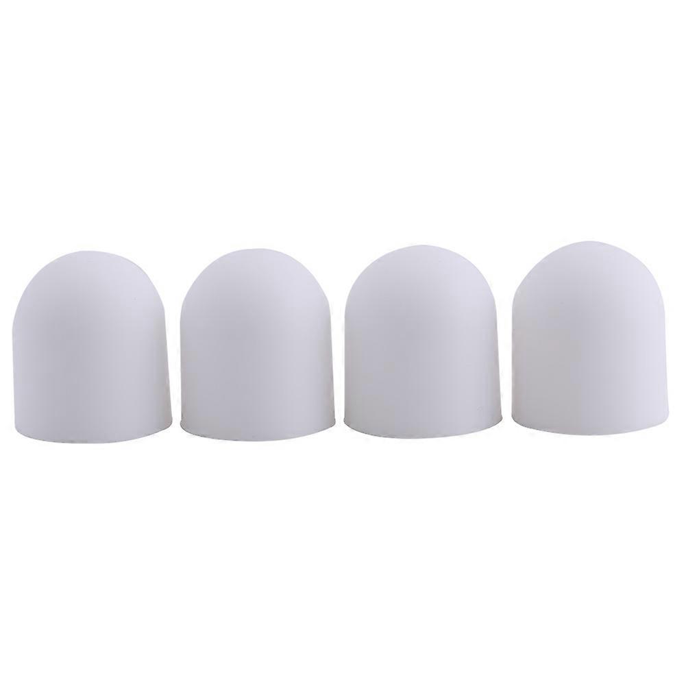 4PCS/Set Silicone Drone Motor Protector Protective Cover Cap For DJI SPARK(White)