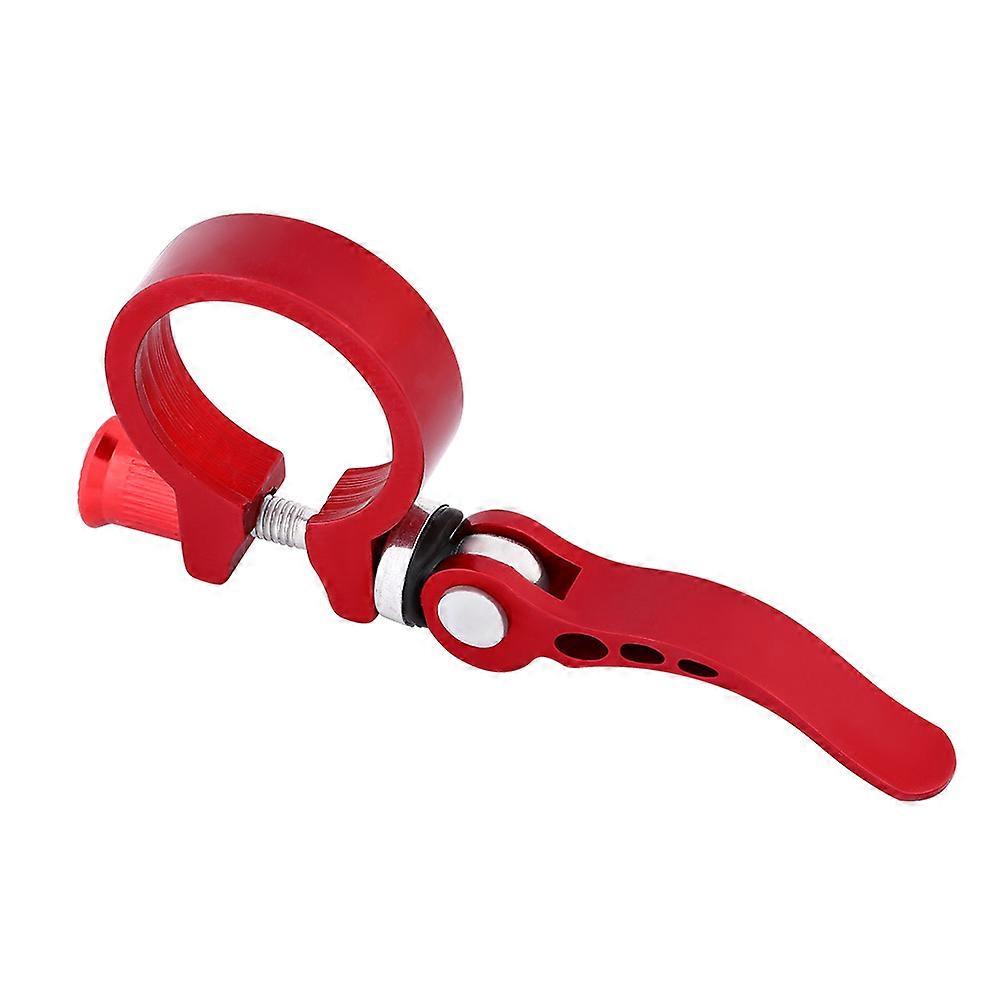 New Alloy 31.8mm /34.9mm Mountain Bike Cycling Saddle Seatpost Clamps Quick Release