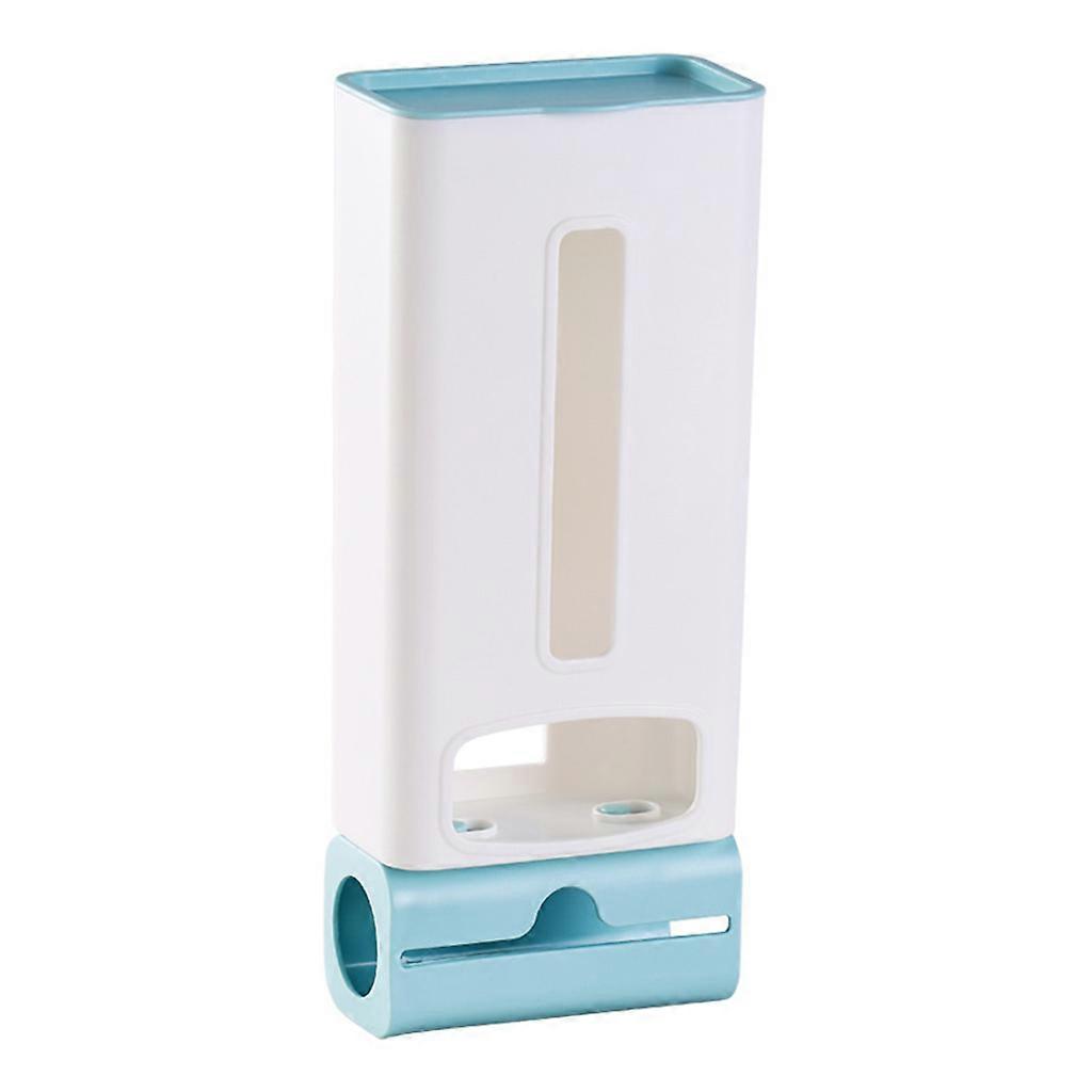 Environmentally Friendly and Non Toxic Bag Storage Holder Design with Smooth Edges No for Sharp Part Harmless to People Light blue