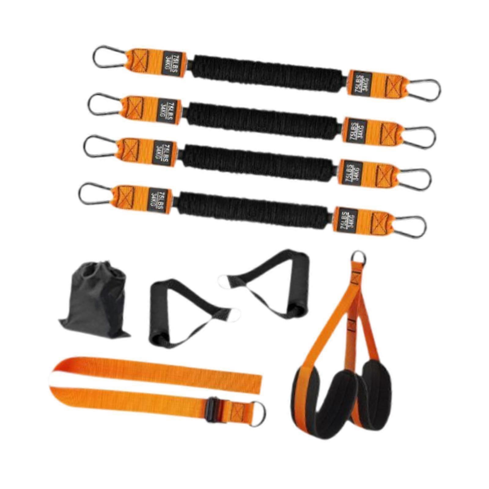 ハンドグリップを使ったボディストレッチワークアウト用の足/膝レスト付きの補助バンドを引き上げます