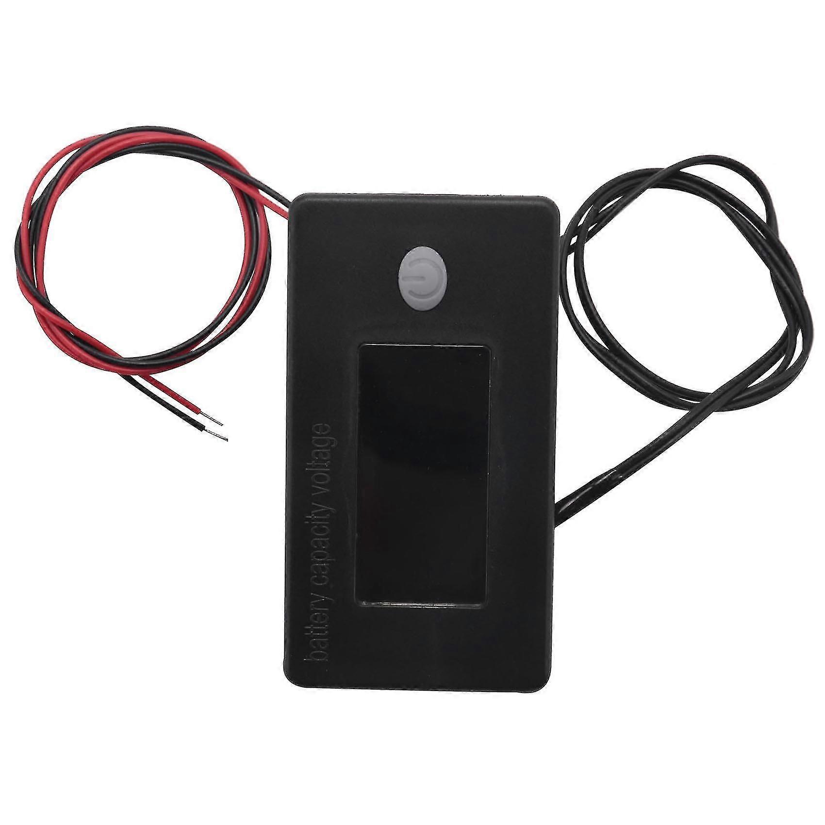 Battery Capacity Voltage Meter With Temperature Sensor 12v 72v Lead Acid Battery Lithium Battery Ga