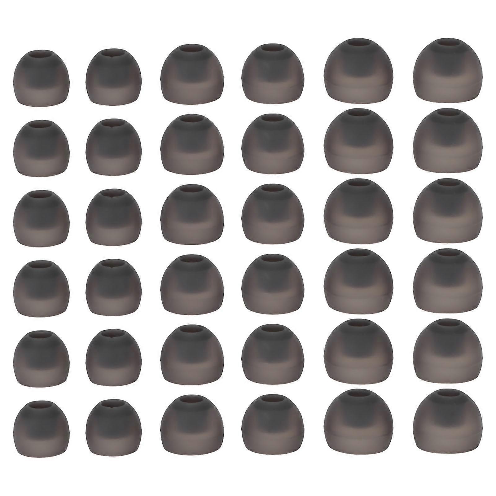 36PCS Silicone Earbud Tips, Replacement for 4.5mm-6.0mm Earphones