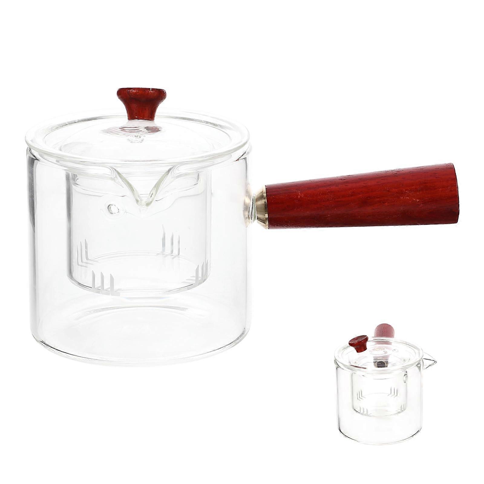 Glass Teapot for Stovetop and Pouring