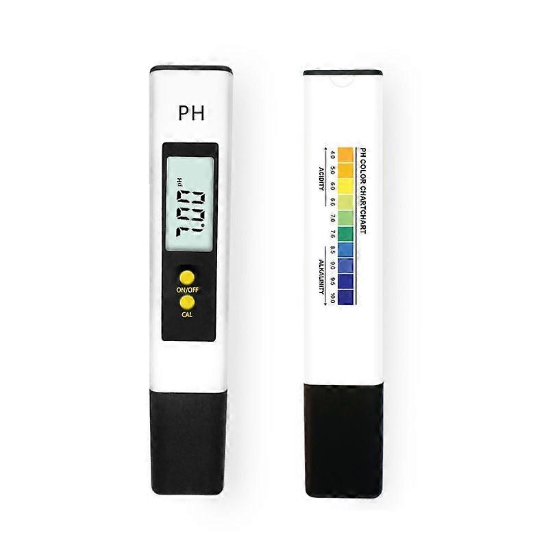 Water Tester PH Meter, Digital PH Meter 0.01 PH High Accuracy Water Quality Tester with 0-14 PH Measurement Range for Household Drinking, Pool and Aqu