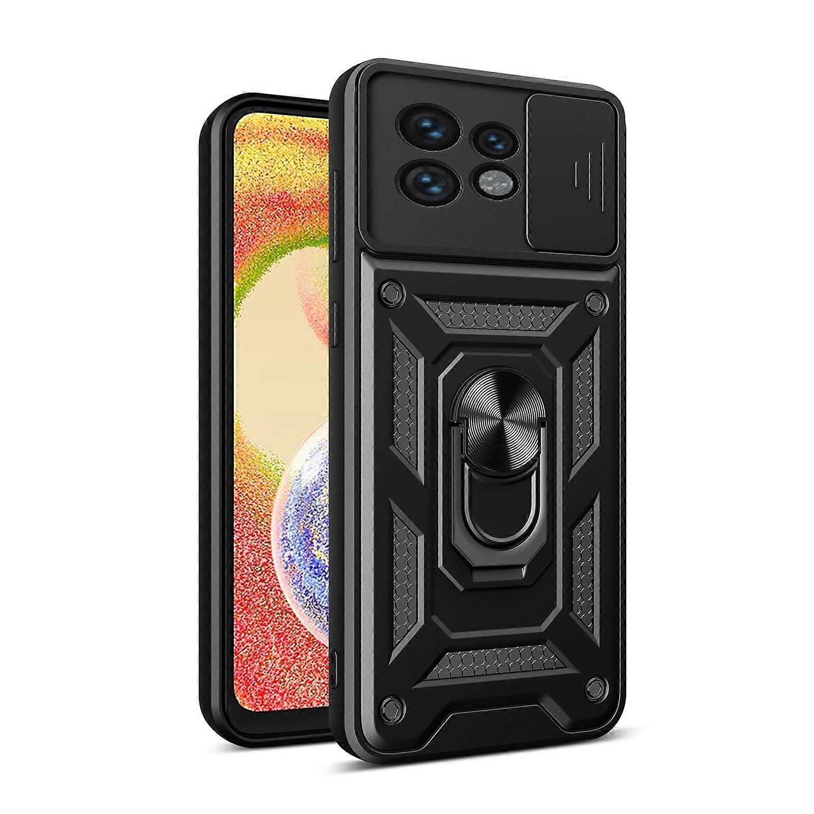 Sliding Camera Cover Design TPU+PC Phone Case
