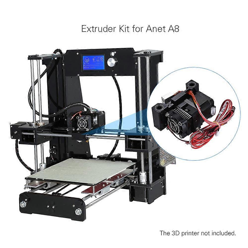 3D Printer Extruder Feeder Feeding Kit Nozzle Motor for 1.75mm Filament Diameter Anet A6 i3 DIY 3D P