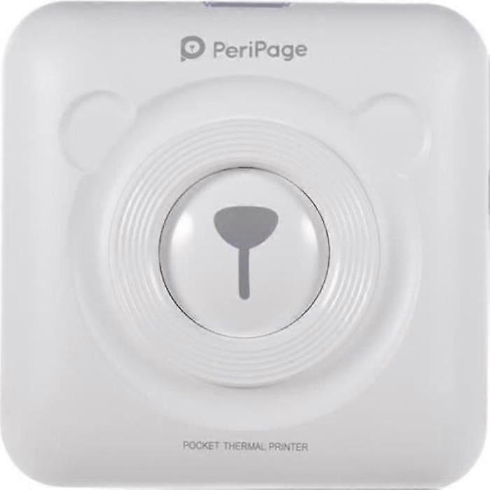 Thermal printer - Mini Pocket - Wireless BT - White - 57x30 mm - Thermal transfer