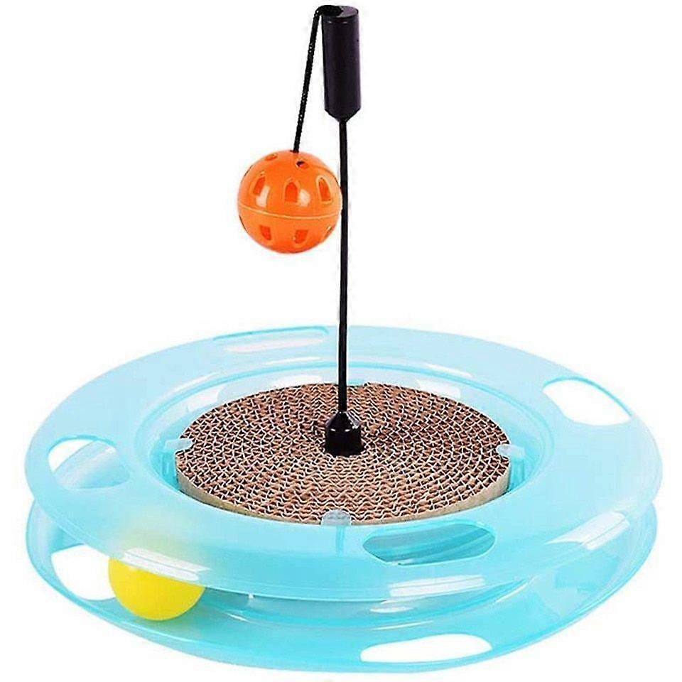 Cat Toy 3 in 1 Tracks Roller with Ball
