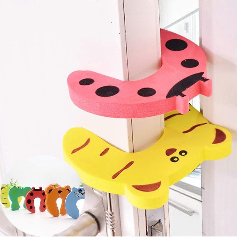 Memory Technology Foam Finger Pinch Guard, Slam Prevention for Child Proof Homes, Durable Material Ensures Long-Lasting Safety, Cute Design Soft Foam