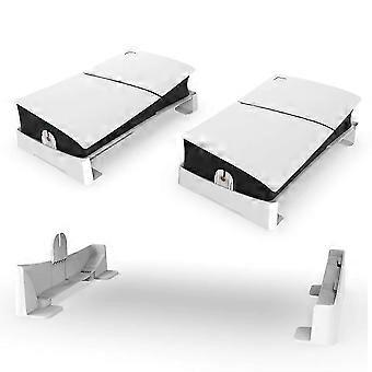Suporte Horizontal ExquisiteHorizontal para Console PS5 Slim, Suporte Base Slim PS5 Compatível com Playstation 5 Slim Disc & Edição Digital