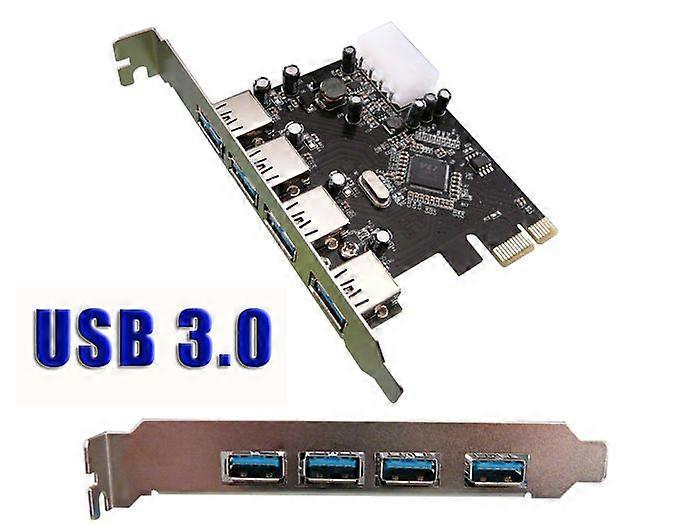 KALEA-INFORMATIQUE PCI EXPRESS PCIE USB 3.0 Controller USB3 SUPERSPEED - 4 PORTS / CHIPSET VIA