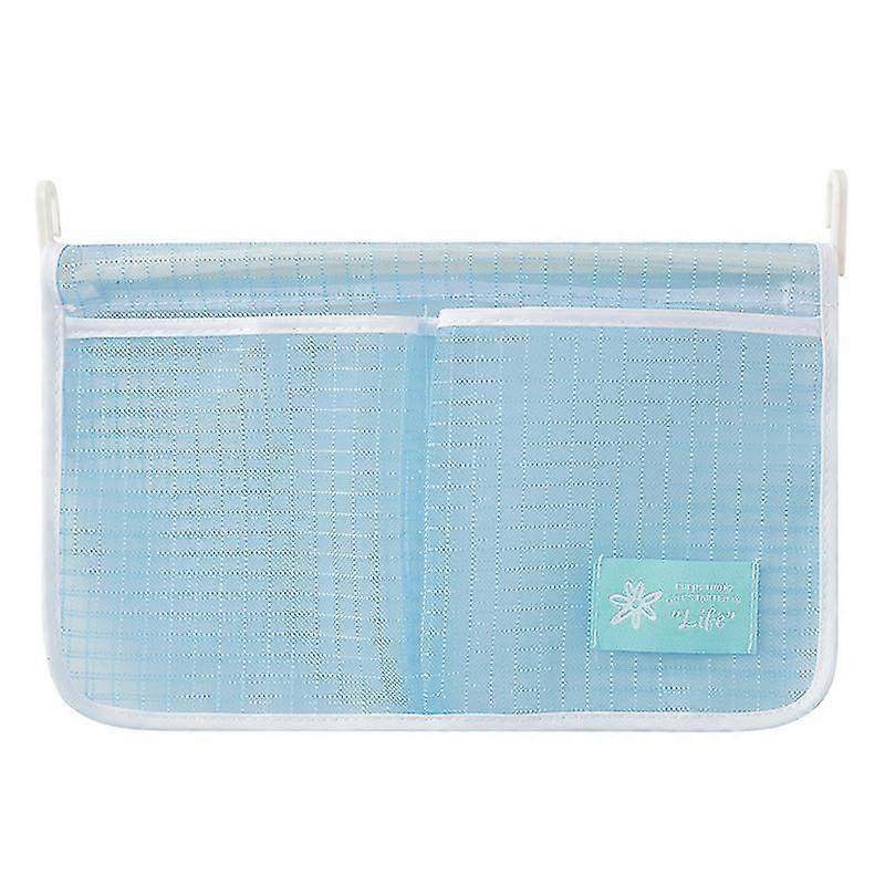 Refrigerator Hanging Mesh Bag, Two-Grid Storage Organizer with Hook for Kitchen
