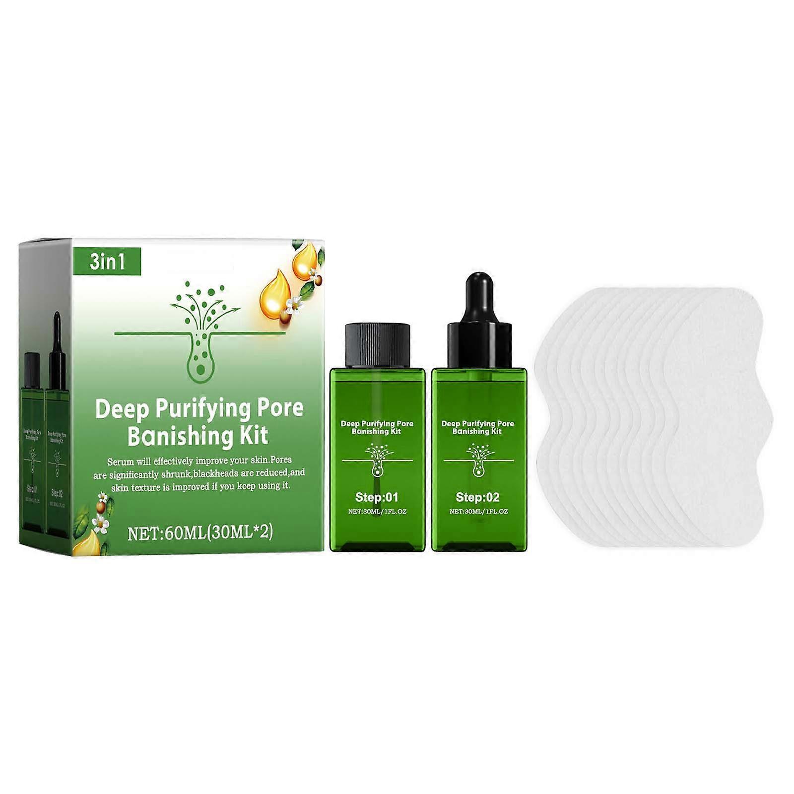 TeaTree Oil Blackhead Clearing Set Cleaning And Moisturizing 60ML