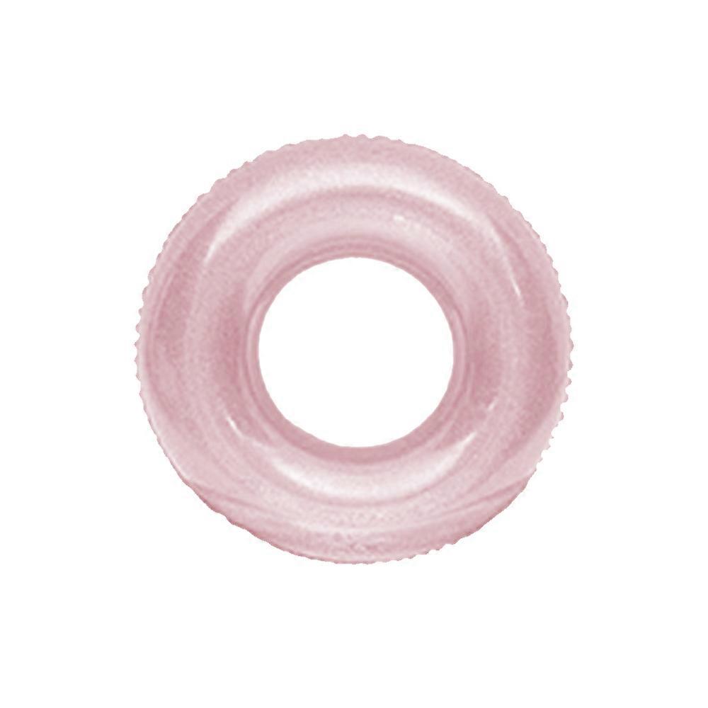 Glamorous Pool Floats, Frosted Swim Ring, Durable Thick PVC Material, Double Layers Air Valve, For Crystal Sequined Interior And Glossy Reflective