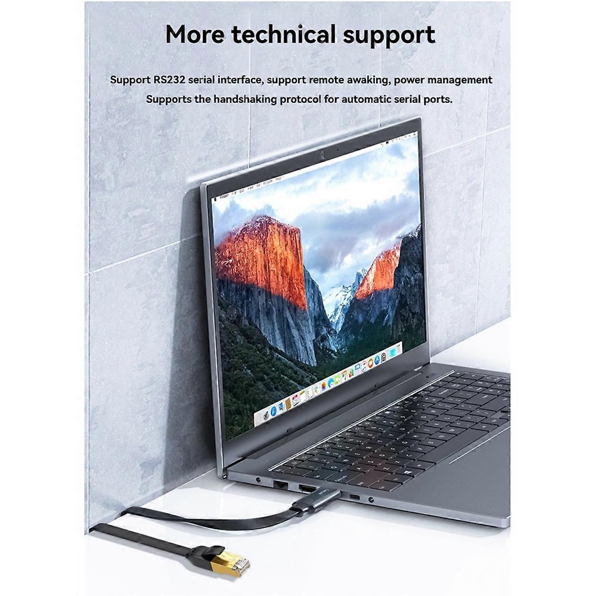 USB to RJ45 Console Cable USB to RJ45 Adapter for Laptop Computer USB RJ45 8P8C Converter Console Cable 180cm