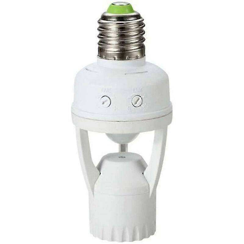 Motion Sensor Bulb Holder Security Detection E27 60W Motion Sensor