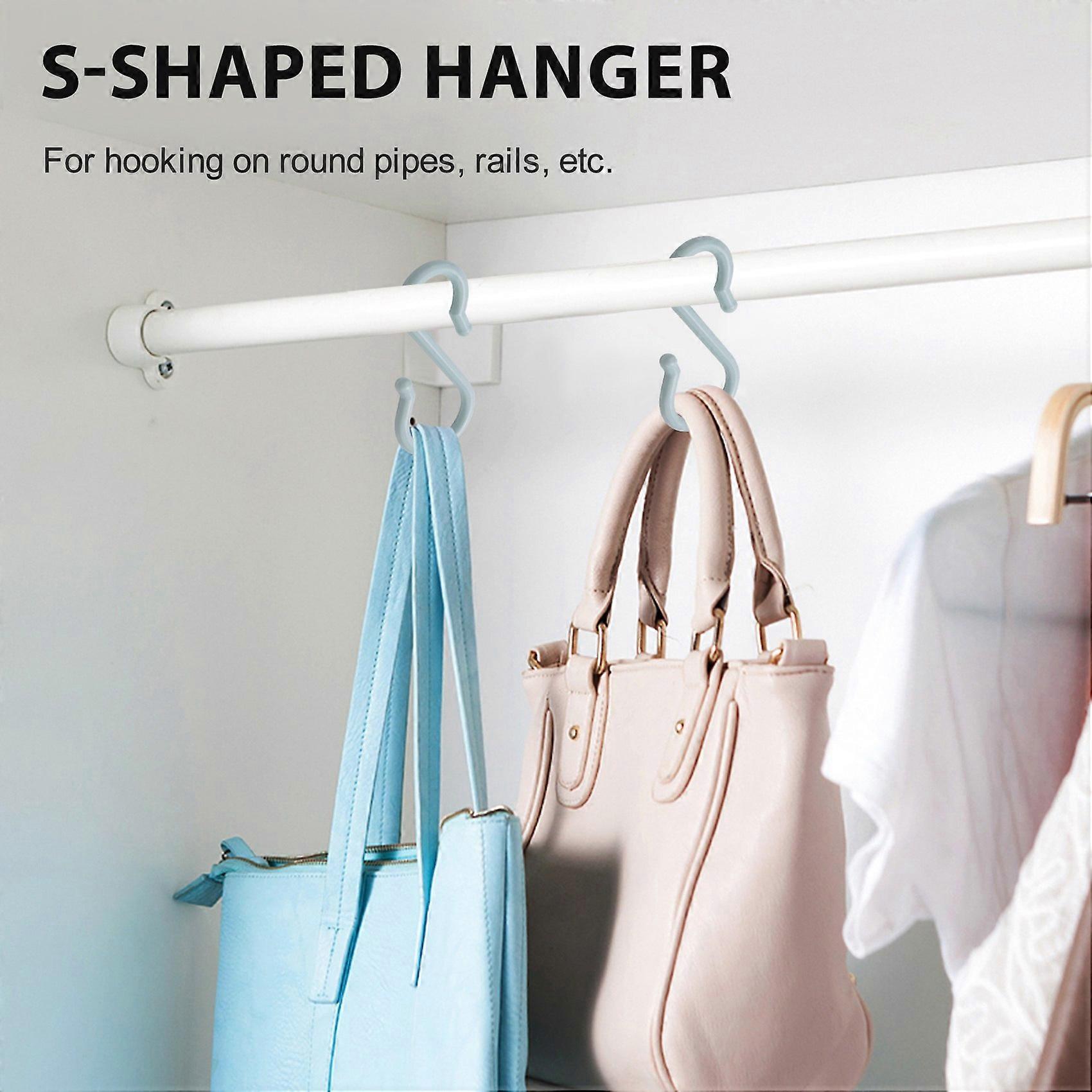  Blue Plastic Punch Cup Bowl S Shaped Hooks 4 Pcs