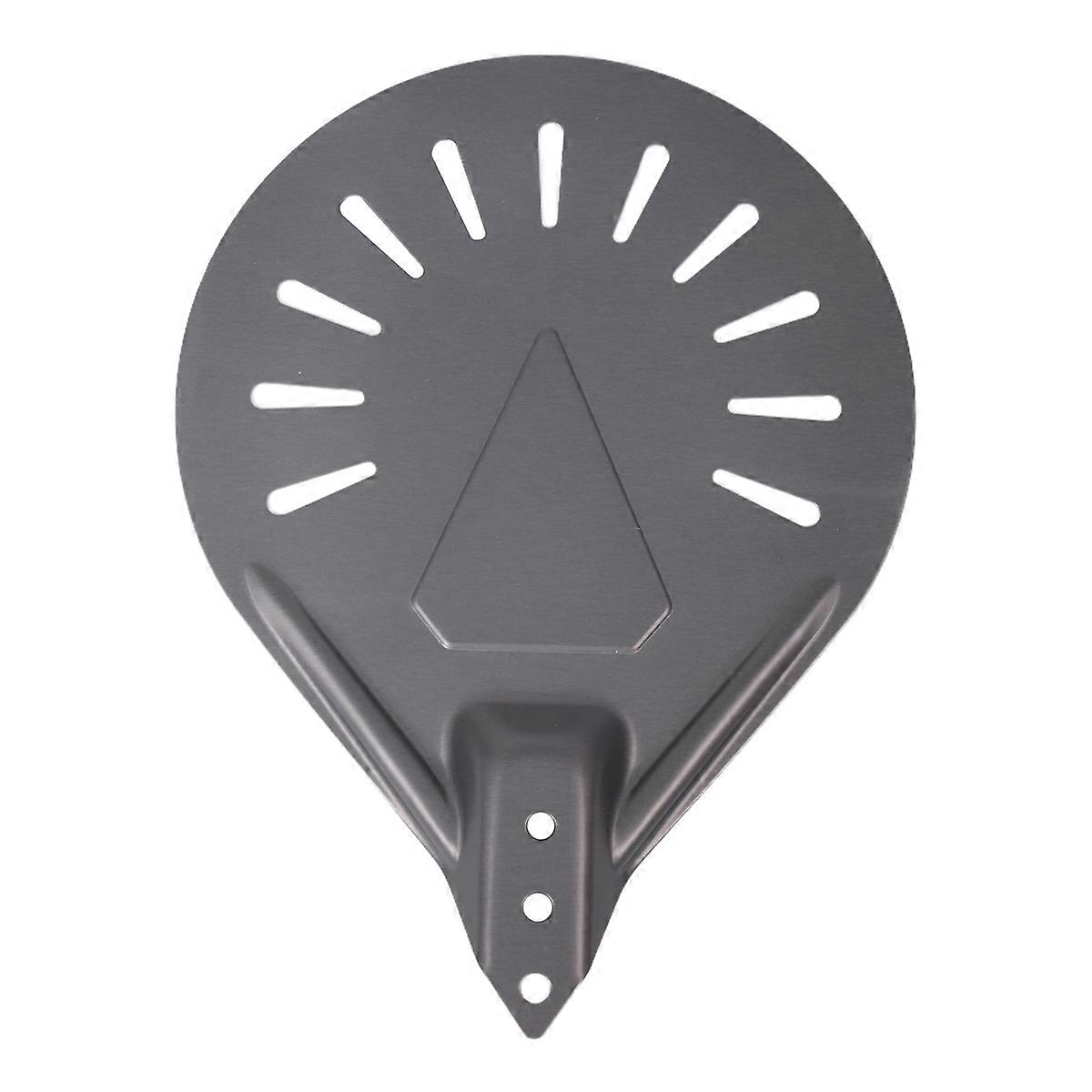 Turning Pizza Peel with 8 inch Aluminum Round Pizza Paddle, 23.6 inch