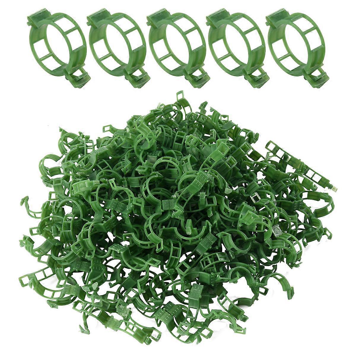 200 PCS Garden Plant Support Clips, Tomato Clips, Trellis Clips