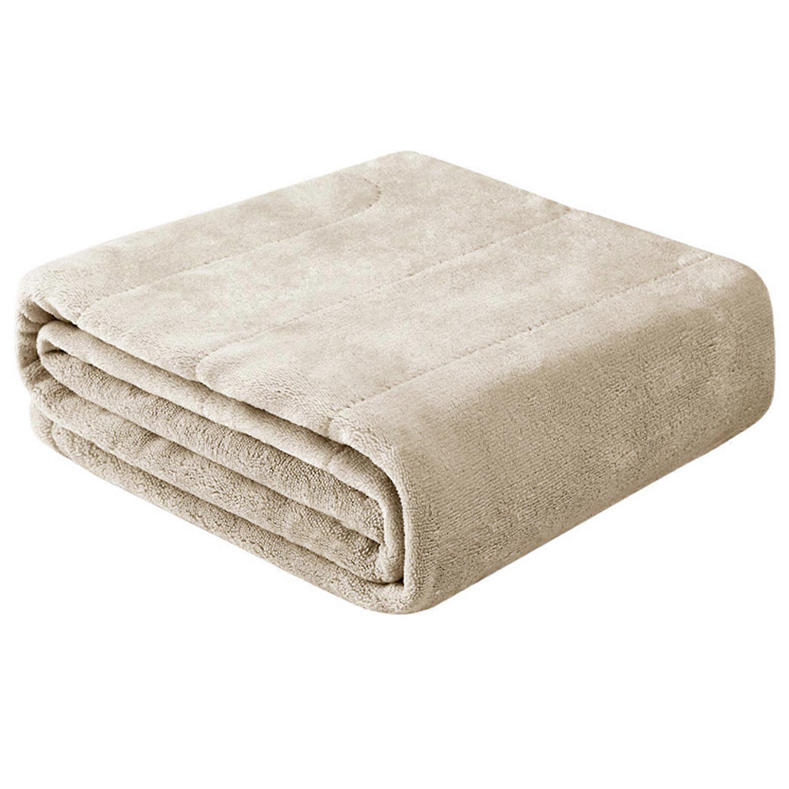 USB بطانية التدفئة الكهربائية شخص واحد غطاء البطانيات لوازم هدية للزوجة الزوج الجدة الجد أصفر دافئ