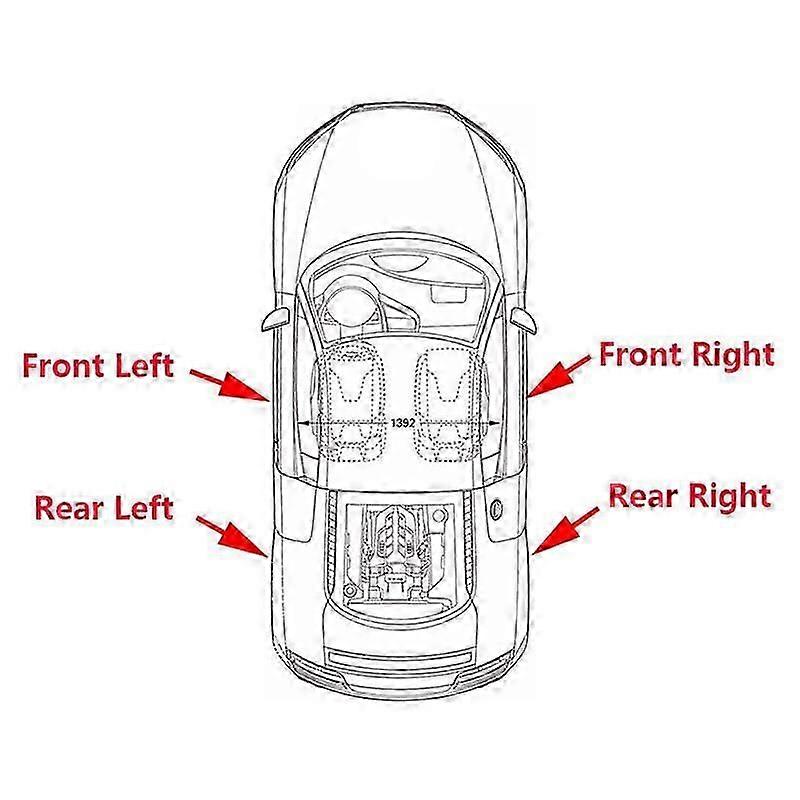 Left Internal Door Handle Car Door Internal Actuator for Fabia 2015-2017 6V0837221A 6V08222A