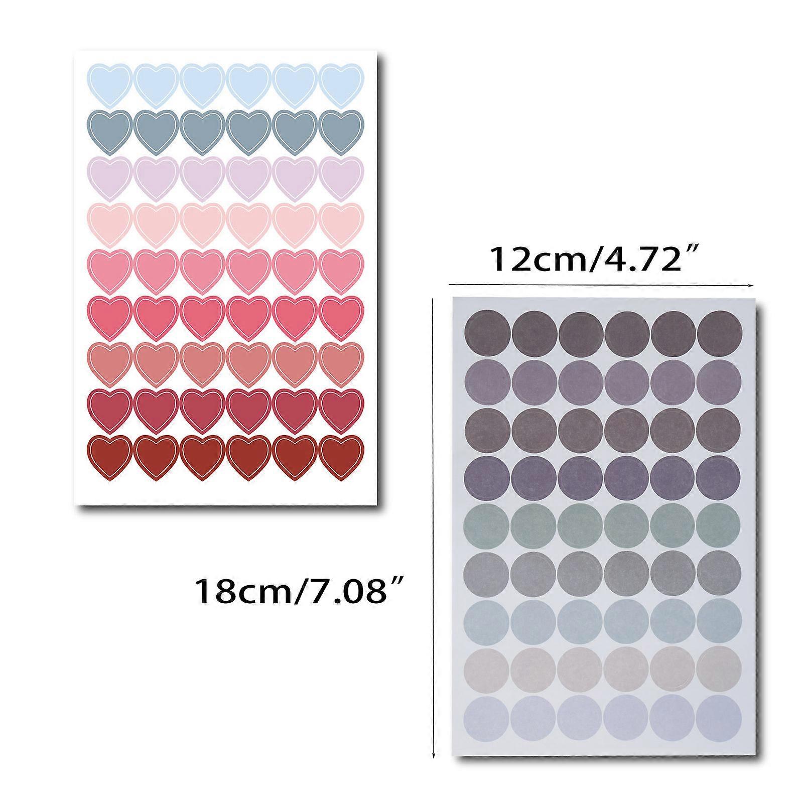 Functional Decorative Productivity Stickers Enhance Simplify Your Planner Journal Calendar for Students Teachers Staff Multicolor