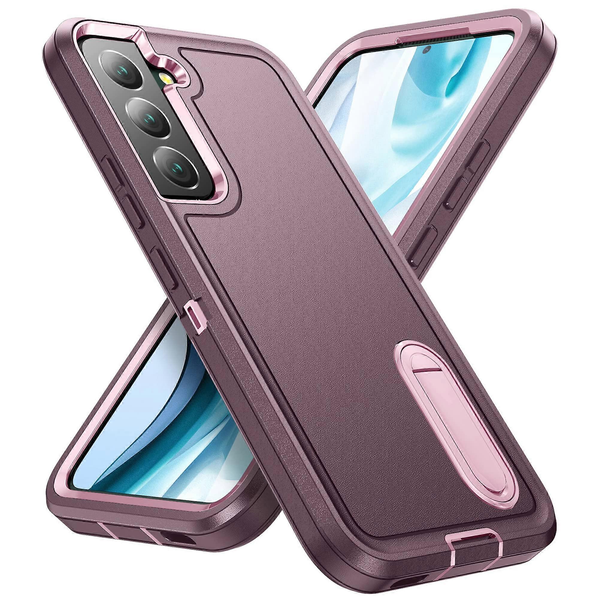 Dustproof Drop-Resistant Military Grade Protective Case for 6.1 Inch Smartphones, Heavy-Duty, Shockproof, Rugged Design