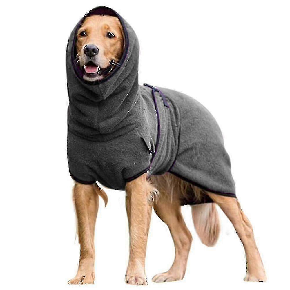 Pet Dog Clothes Towelling Drying Bathrobe Coat Puppy Warmer Apparel - Shengxin