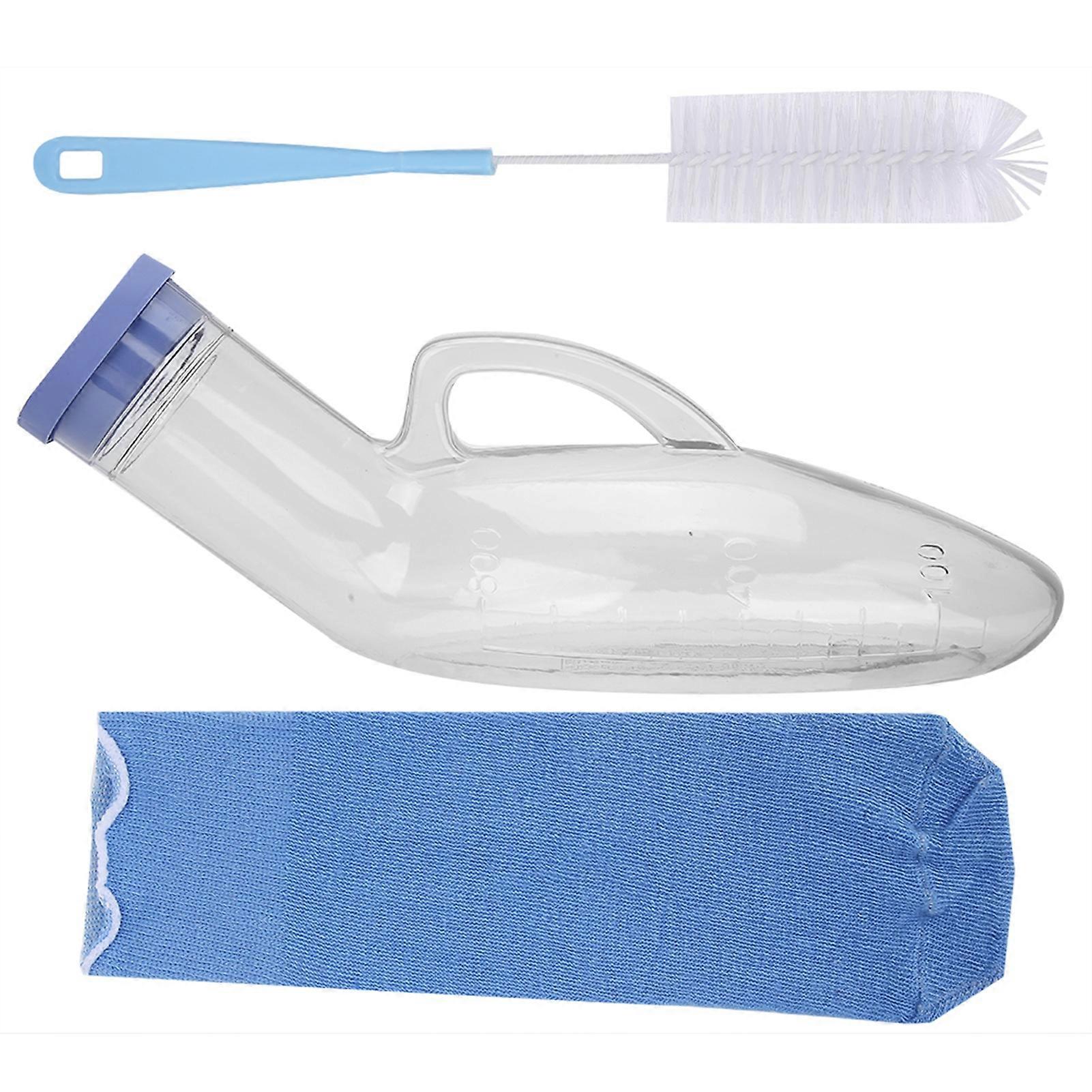 Entonnoir de collecte d'urine léger en PVC pour hommes, dispositif de miction domestique