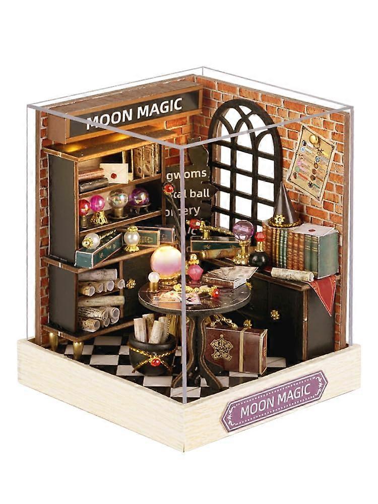 DIY微型屋创意手工木制微型玩具屋套件