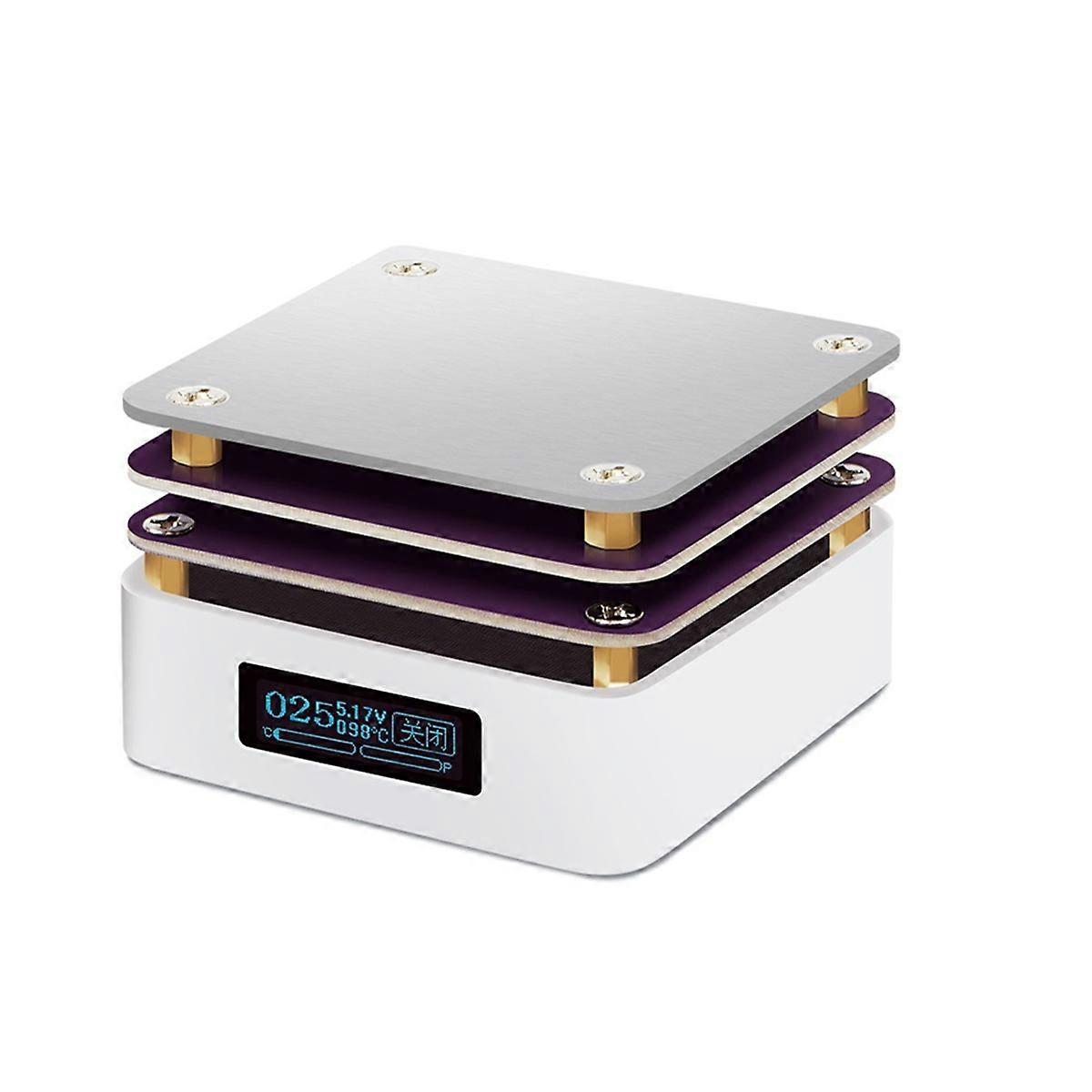 PD65W Mini Hot Plate Digital Soldering Preheating Rework Station PCB SMD Board Soldering Plate Heat