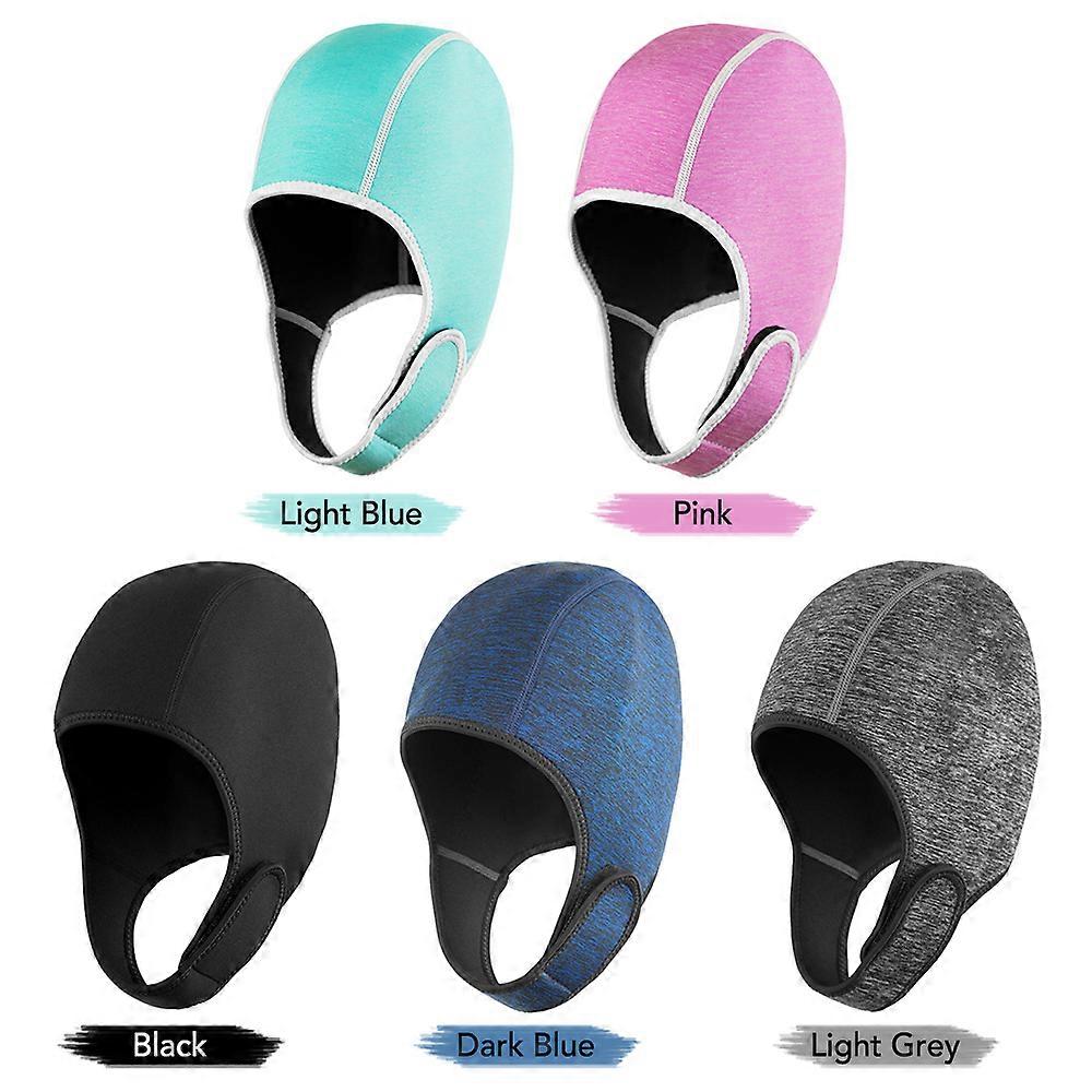 Touca de mergulho de neoprene com capuz e gorro para homens e mulheres, surfe, caiaque, mergulho com snorkel, mergulho autônomo e natação