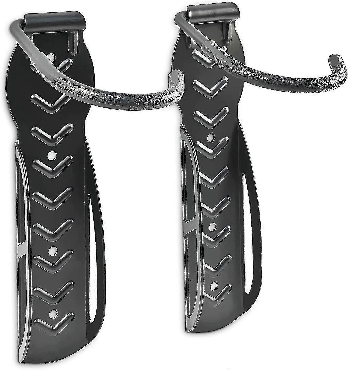 2-Piece Bike Wall Mount Black