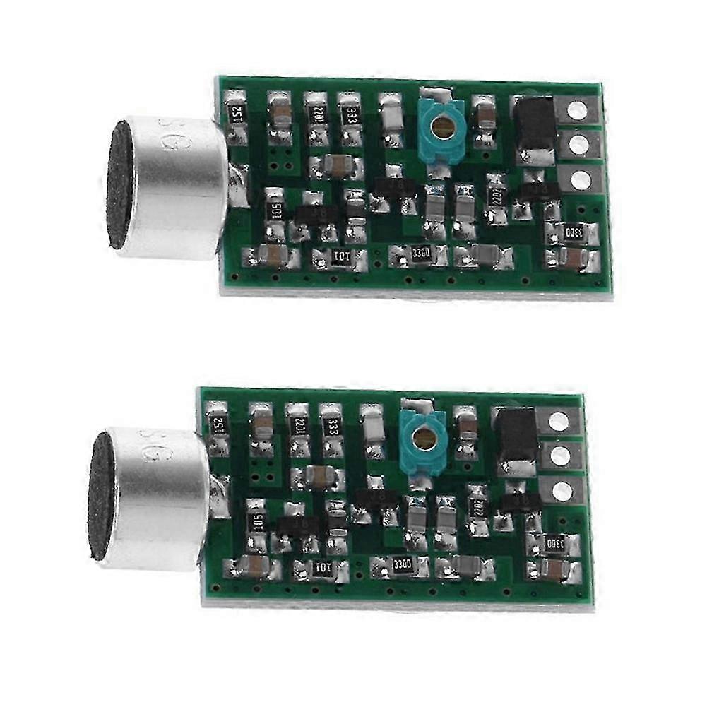 2pcs FM mitter Module Board Interception Microphone V4.0 Core Board Mini mitter Module YY