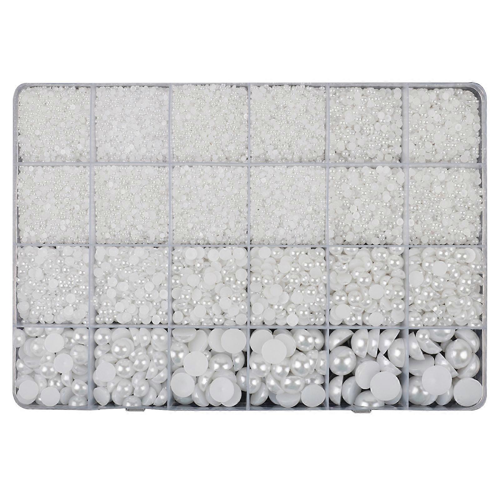Flat Back Pearl Beads Craft Embellishment