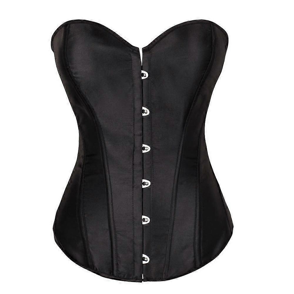 Corset de curte de modelare a burții Pânză netedă din satin Push Up Piept Support Shapewear