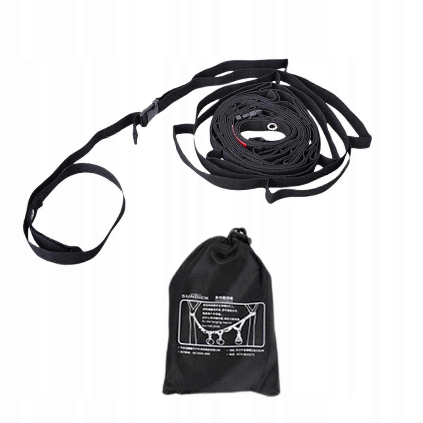 Tente de camping universelle corde longe corde à linge multifonction noir