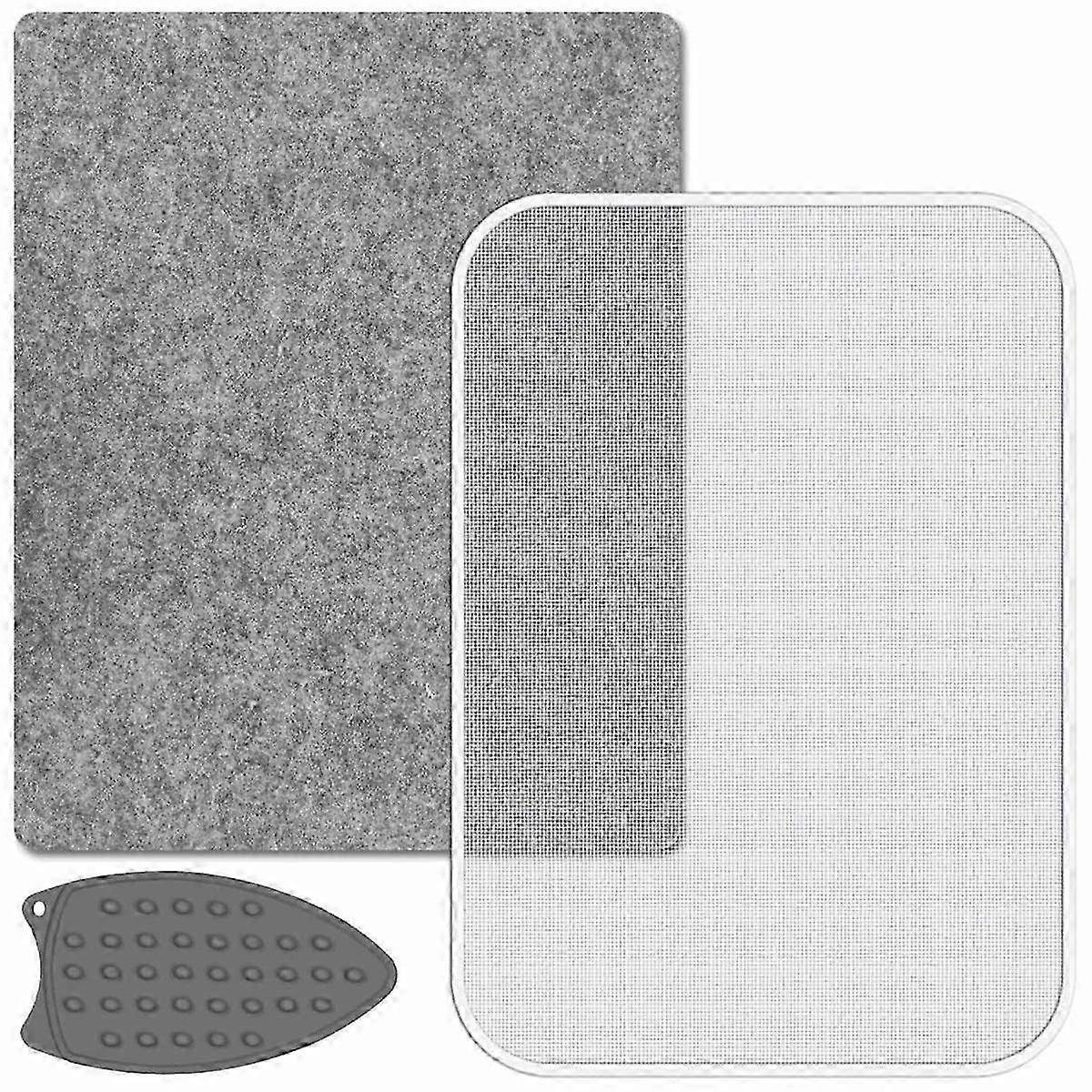 Wool Ironing Pad for Quilters, Wool Pressing Pad Easy Press Iron Pad Retains Heat for Quilting and Sewing Projects