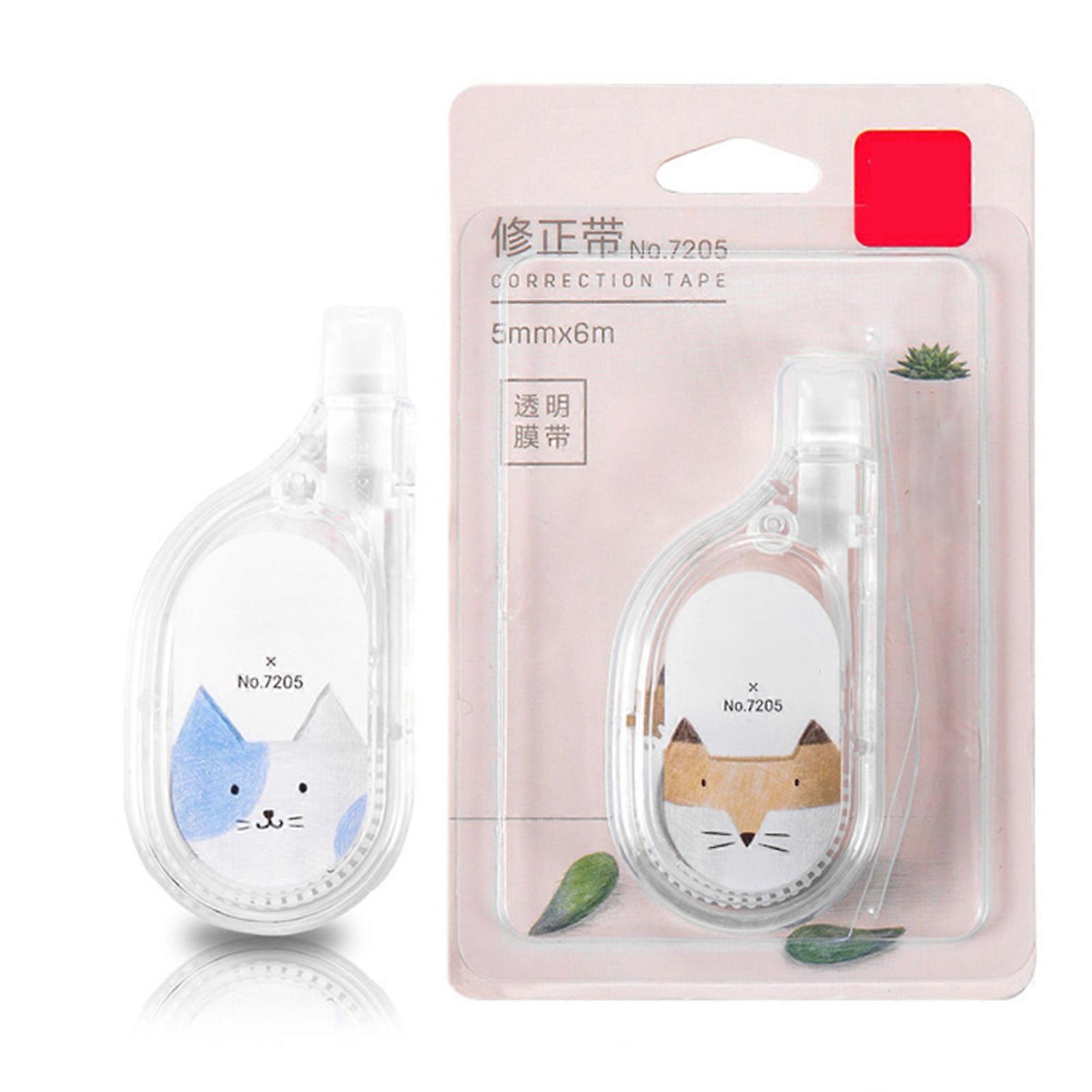 Correction Tape Smooth Easy Application Whiting Correction Tape for Students Office 6m Length